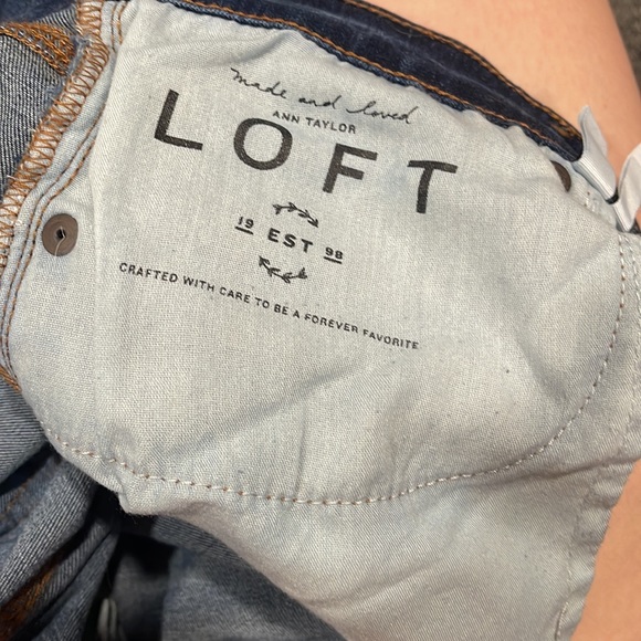 Loft tulip hem jeans - Picture 5 of 5